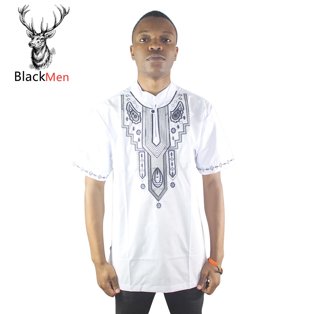 2020 New Arrival Dashiki men african clothes lehenga chilaba hombre kurta men Muslim t-shirt