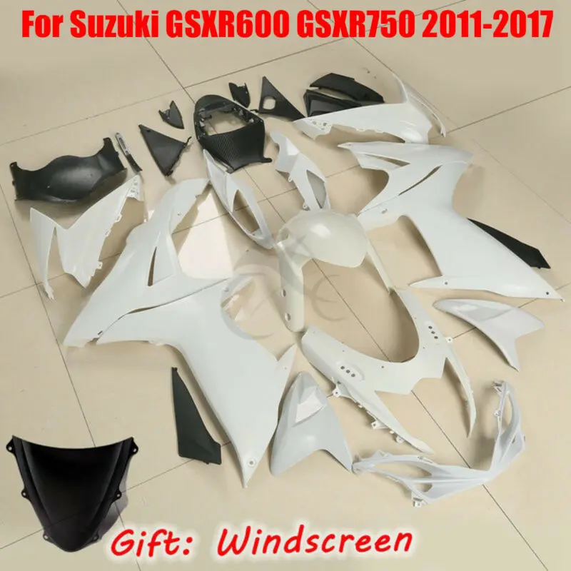 Motorcycle Fairing Bodywork For Suzuki GSXR600 GSXR750 2001-2017 2001-2003 2004-2005 Unpainted