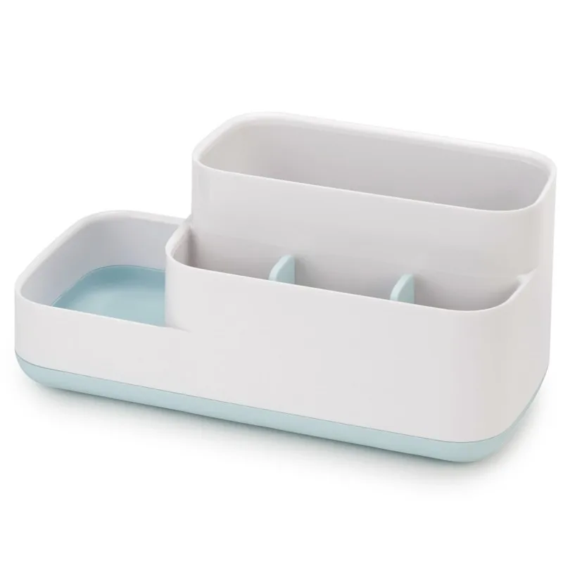 Easy Store Bathroom Caddy Large Toothbrush Holder Bathroom Toothbrush Storage Rack Toothbrush Caddy Stands Hanger Bathroom