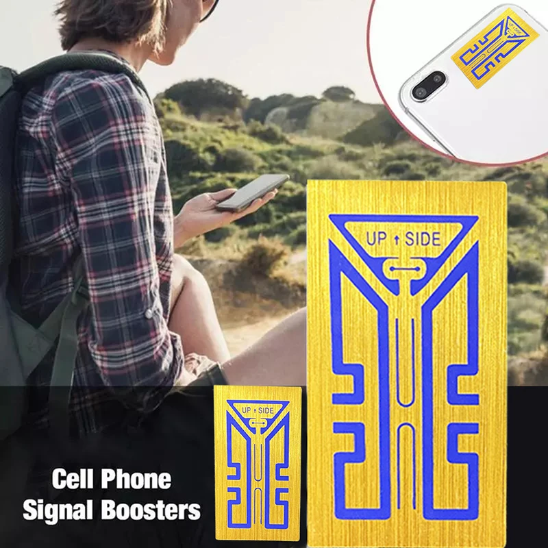 

2pcs Cellphone Phone Signal Enhancement Signal Antenna Booster Stickers Energy Stickers