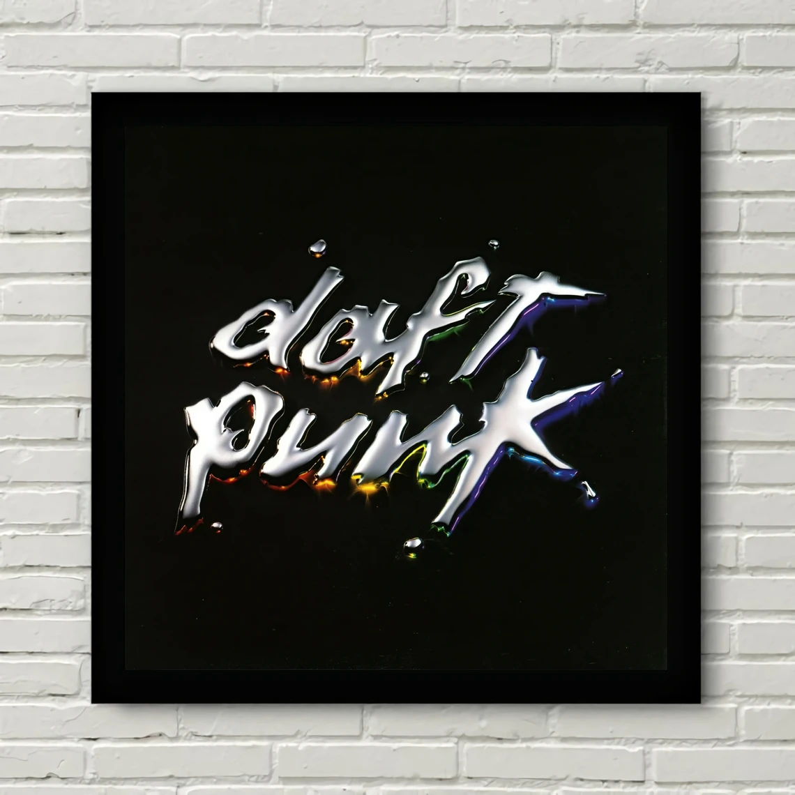 Daft Punk Discovery Music Album Cover Poster Canvas Print Home Decoration Wall Painting ( No Frame )