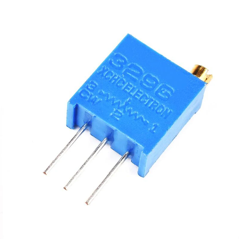 10PCS 3296W potentiometer precision adjustable resistance multi-turn trimming 1K 2K 5K 10K 100K 103 100R Trimmer Potentiometer