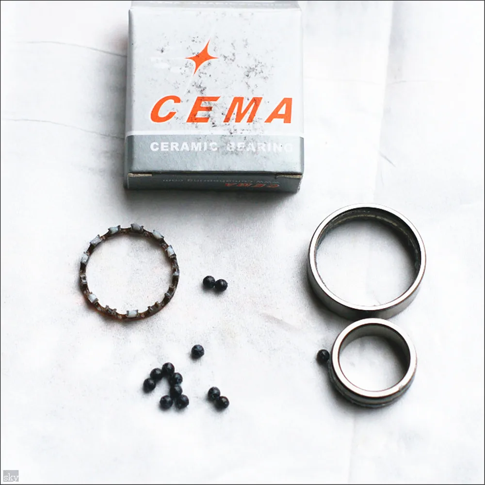 CEMA Ceramic Bearing for bike wheel hub 6000/6001/6800/6801/6802/6803/6804/6805/6806/6900/6902/6903/15267/15268