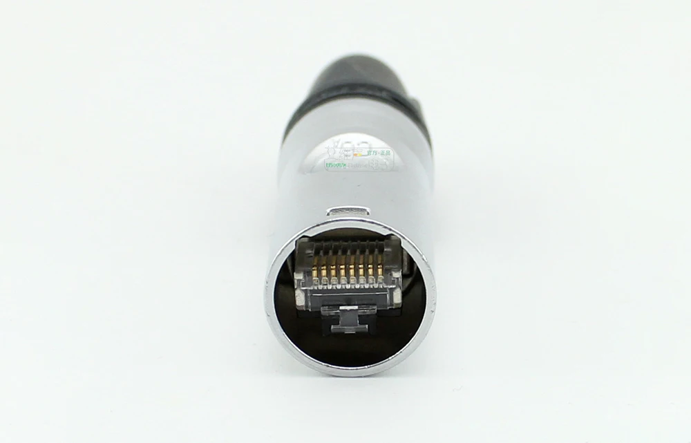 NEUTRIK NE8MX6 EtherCON CAT6A Netzwerkkabelstecker XLR RJ45 Stecker Robuste Metallabschirmung Industrielles Ethernet-Audiosignalübertragung – Detail 8