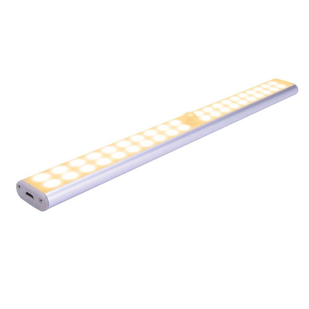 LED Wardrobe Corridor Basement Light USB PIR motion sensor LED Cabinet Night Light Rechargeable Closet Kitchen Light D30