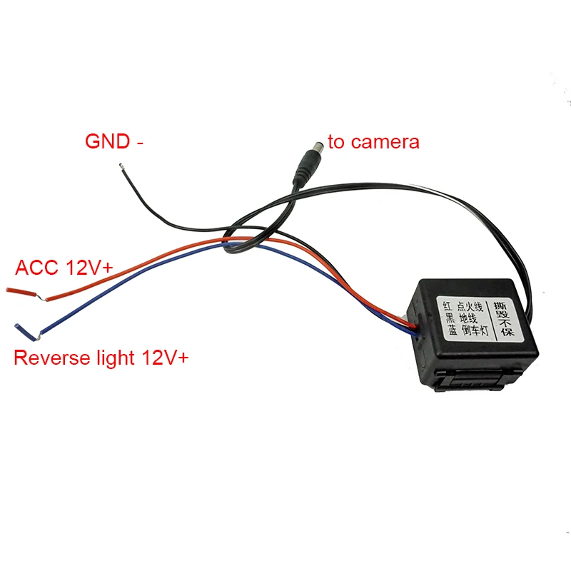 Car Rear View Camera Power Delay Timer Relay Filter Rectifier RCD330 PQ MIB RCA Conversion Adapter For VW BMW BENZ Audi