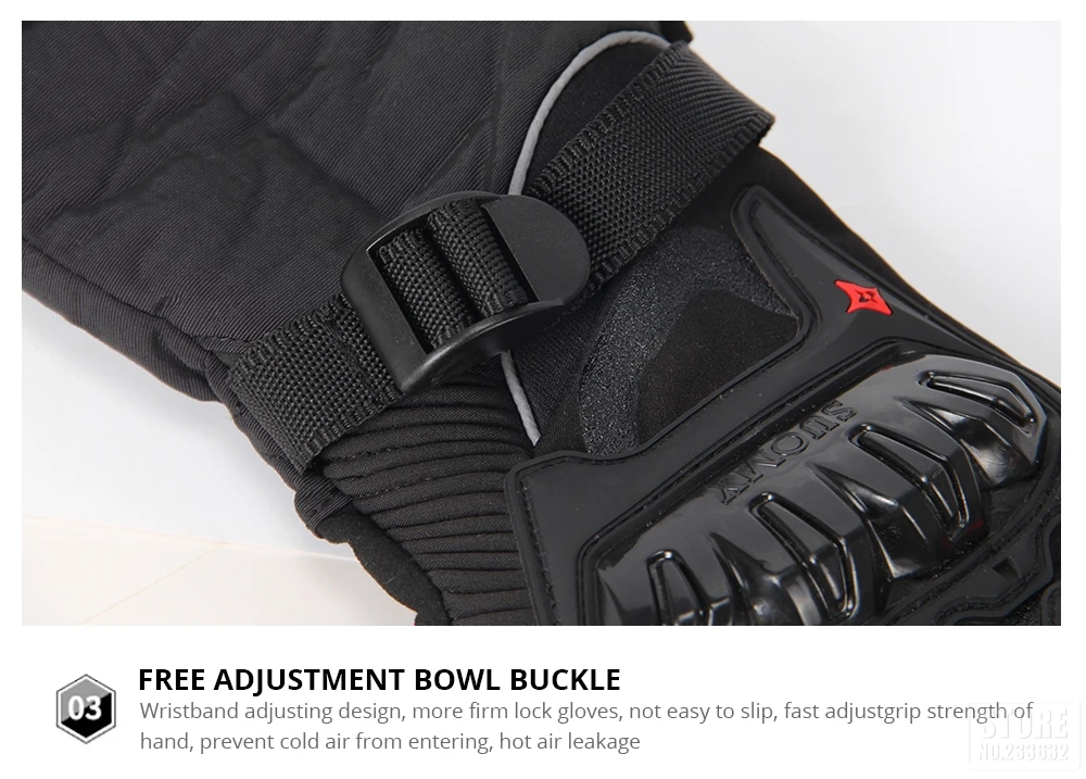 Motorrad Handschuhe Winddicht Wasserdicht Guantes Moto Männer Motorrad Reiten Handschuhe Touchscreen Moto Motocross Handschuhe Winter – Detail 23