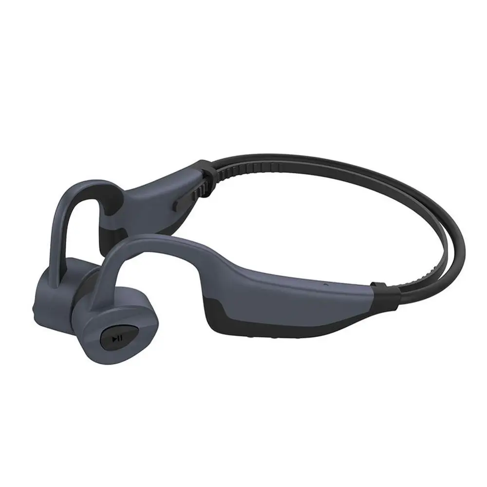 Nuovo Osso Conduzione K7 16GB Mp3 Lettore Bluetooth 5.0 2 In 1 Auricolare Vita Impermeabile Corsa E Jogging Fitness Sport Sano auricolare