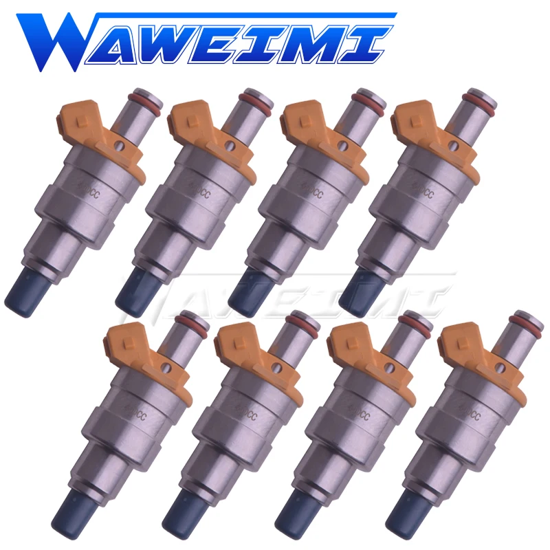 

WAWEIMI 8pcs Fuel Injector 16600-05U00 Fits For NI-SSAN SKYLINE PULSAR GTR GTIR SR20 RB20 RB26 CA18