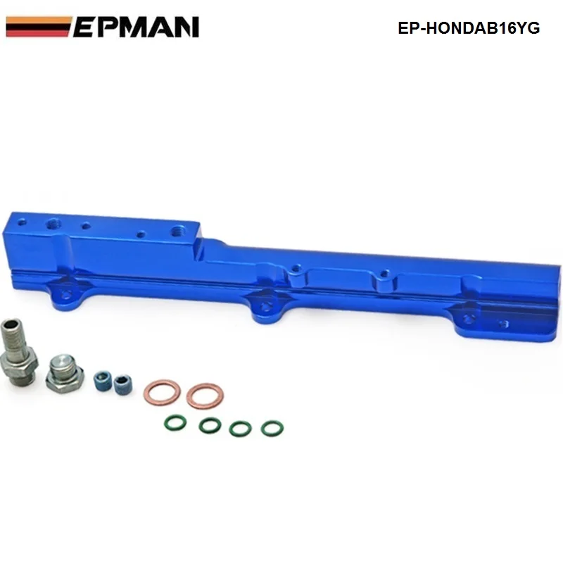 FUEL INJECTOR RAIL BLUE Fit For Honda Civic Si B16A B16A1 B16A2 B16A3 EP-HONDAB16YG