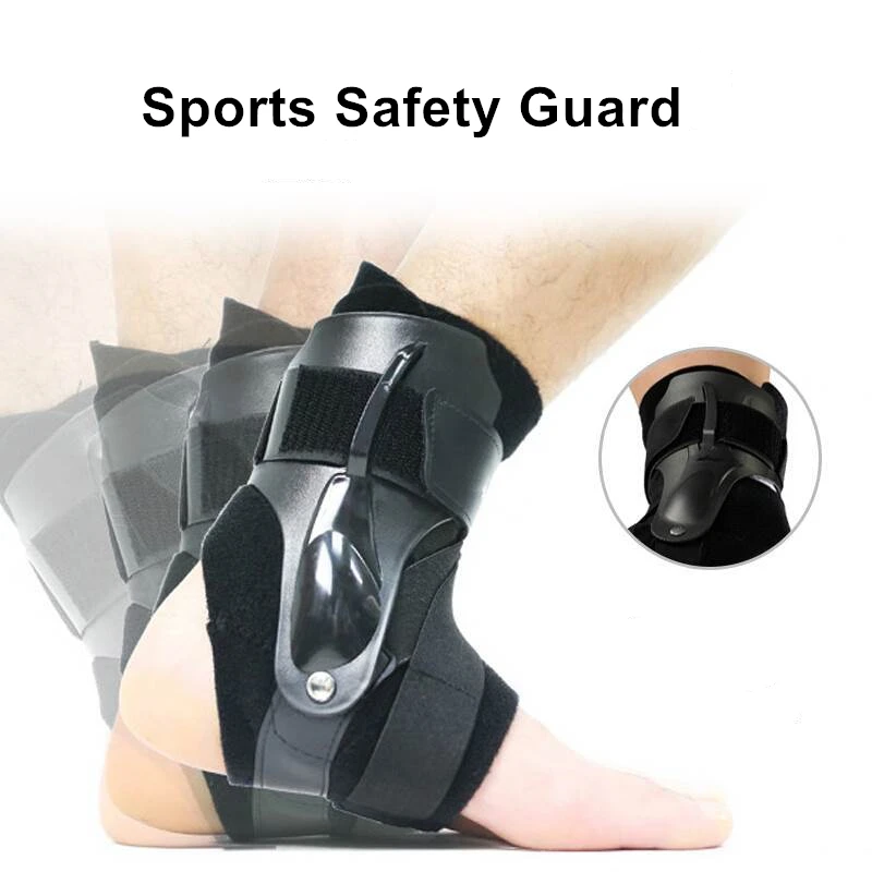 Ankle Protector Sport Ankle Support Brace Sprains Injury Wrap Foot Guard Elastic Achilles Tendon Splint Strap Enkel Brace Soccer