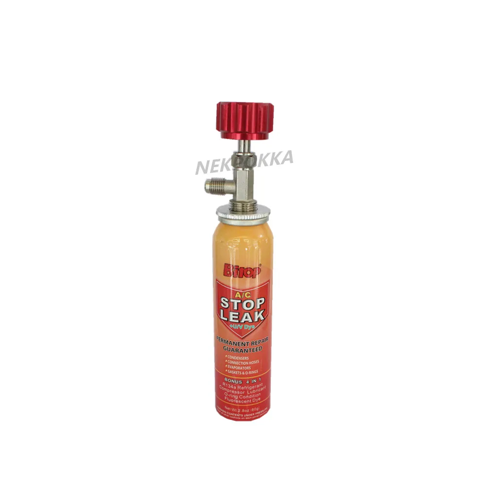 R134a A/C Refrigerant bottle opener,M14 1/4 R134a Refrigerant Distribution valve