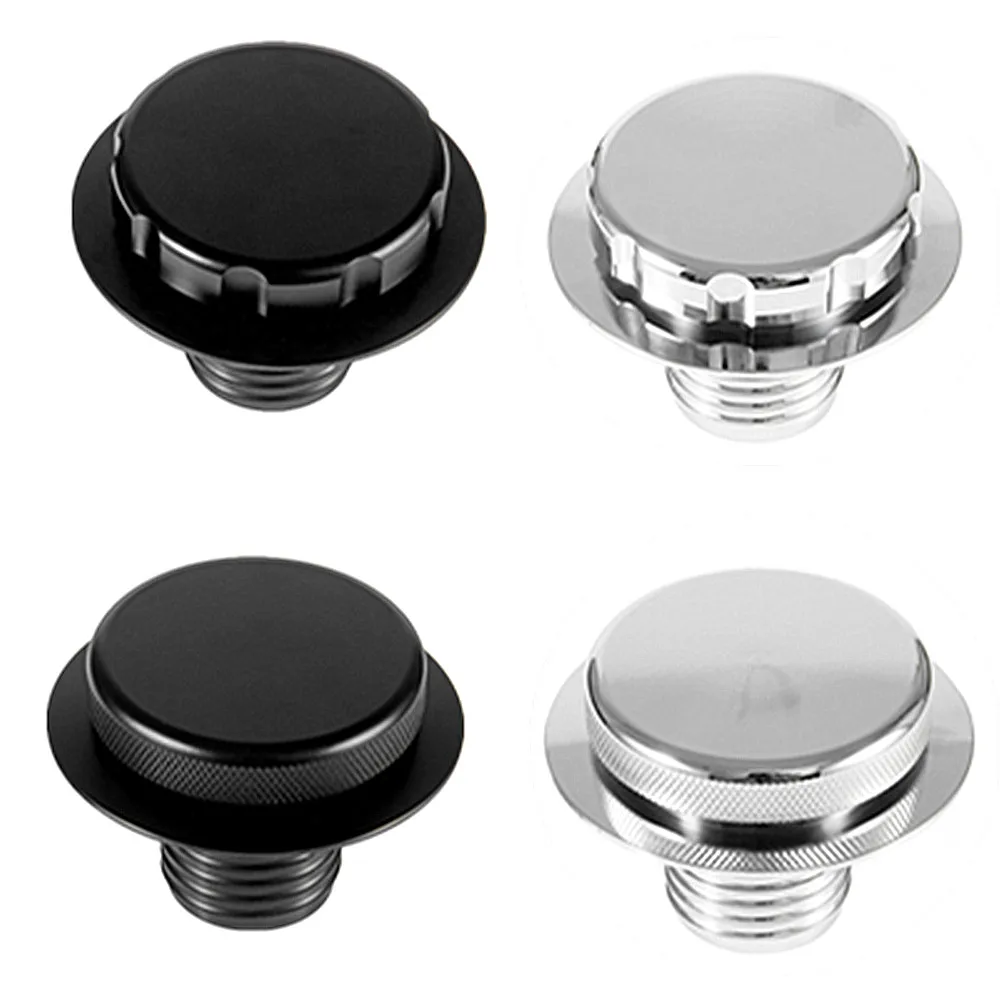 

For BMW R45 R65 R80 R90 90S 100R R100 Motorcycle Aluminum Fuel Tank Gas Cap Black Gloss Monza Style Separate