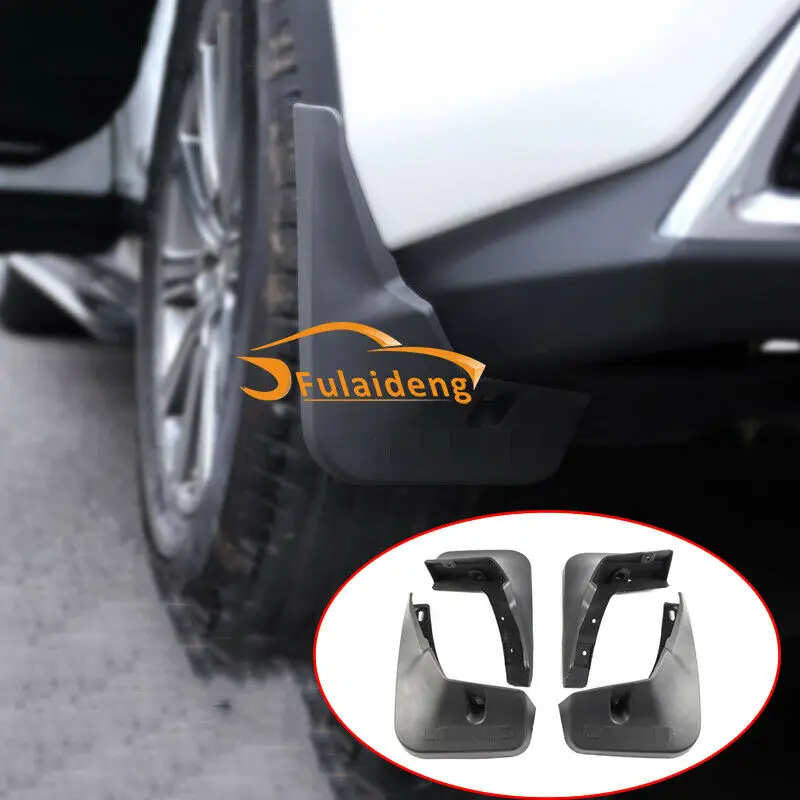 

Fits For Lexus NX200t/NX300h 2015-2017 ABS Front Rear Mud Flaps Splash Guards Mudguards Moulding Car Accessories 4PCS