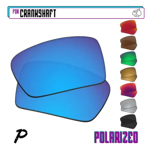 Imagen 1 del producto Lentes de repuesto polarizadas EZReplace para gafas de sol Oakley Crankshaft OO9239 - 60 mm - Múltiples opciones