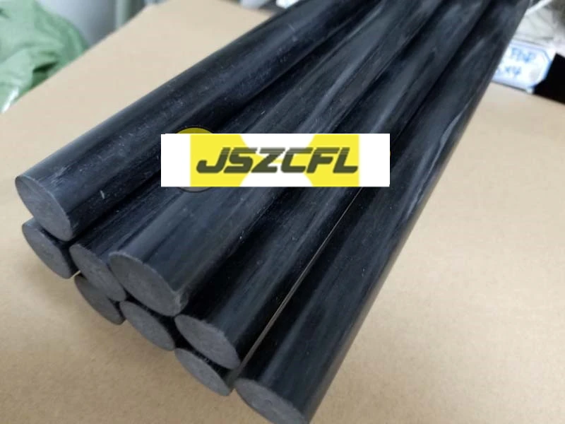 2pcs black glass fiber Rod 8mm/8.5mm/9.5mm/10mm/12mm/12.7mm/15mm/16mm/20mm/25mm Fiberglass rod Lenght 500mm