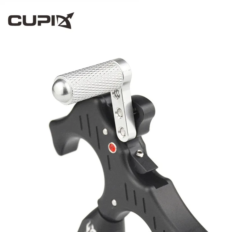 360 Degree Rotation Eagle Beak Clamp Hook Type Release Aid Grip Stainless Steel  for Compound Bow Archery Accessories