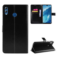 Fashion ShockProof Flip PU Leather Wallet Stand Cover Huawei Honor 8X Case For Huawei Honor 8X Max Honor8X Phone Bags