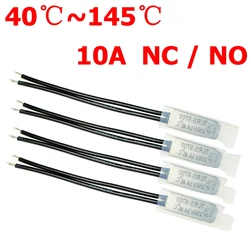 50C 80C 90C 40C 100C 60C NC Normally Closed NO Normally Open 10A Thermal Switch Temperature Sensor Thermostat Temp Controller