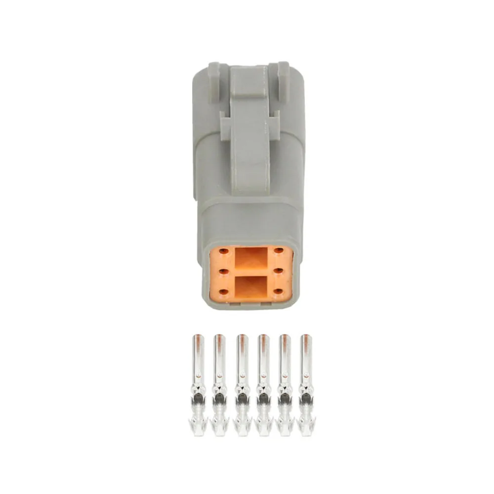 DTM06-6S/DTM04-6P 6 Pin Automotive Male And Female Connector Waterproof Plug Sheath With Terminal Car Part