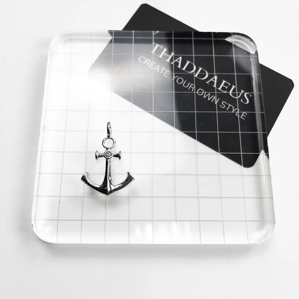 Anhänger Anker Klassische Winter Marke Mode Trendy Schmuck Europa 925 Sterling Silber Zubehör Geschenk Für Frau & Männer – Detail 2