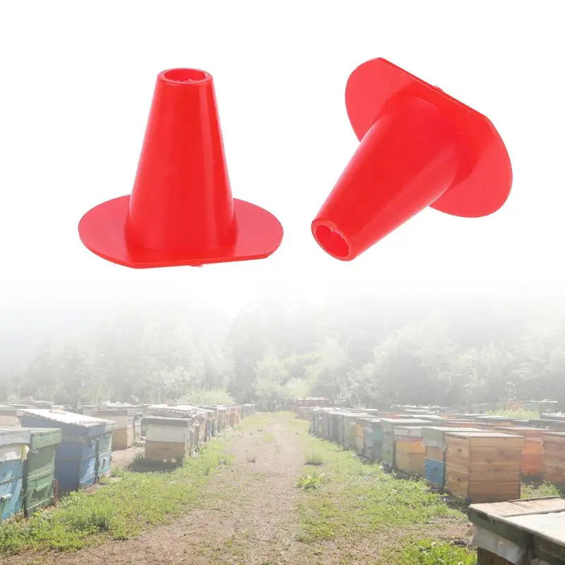 50 Pcs/pack Beekeeping Tool Cone Bee Plastic Escape Device Beehive Nest Door Bees Access In Out Control