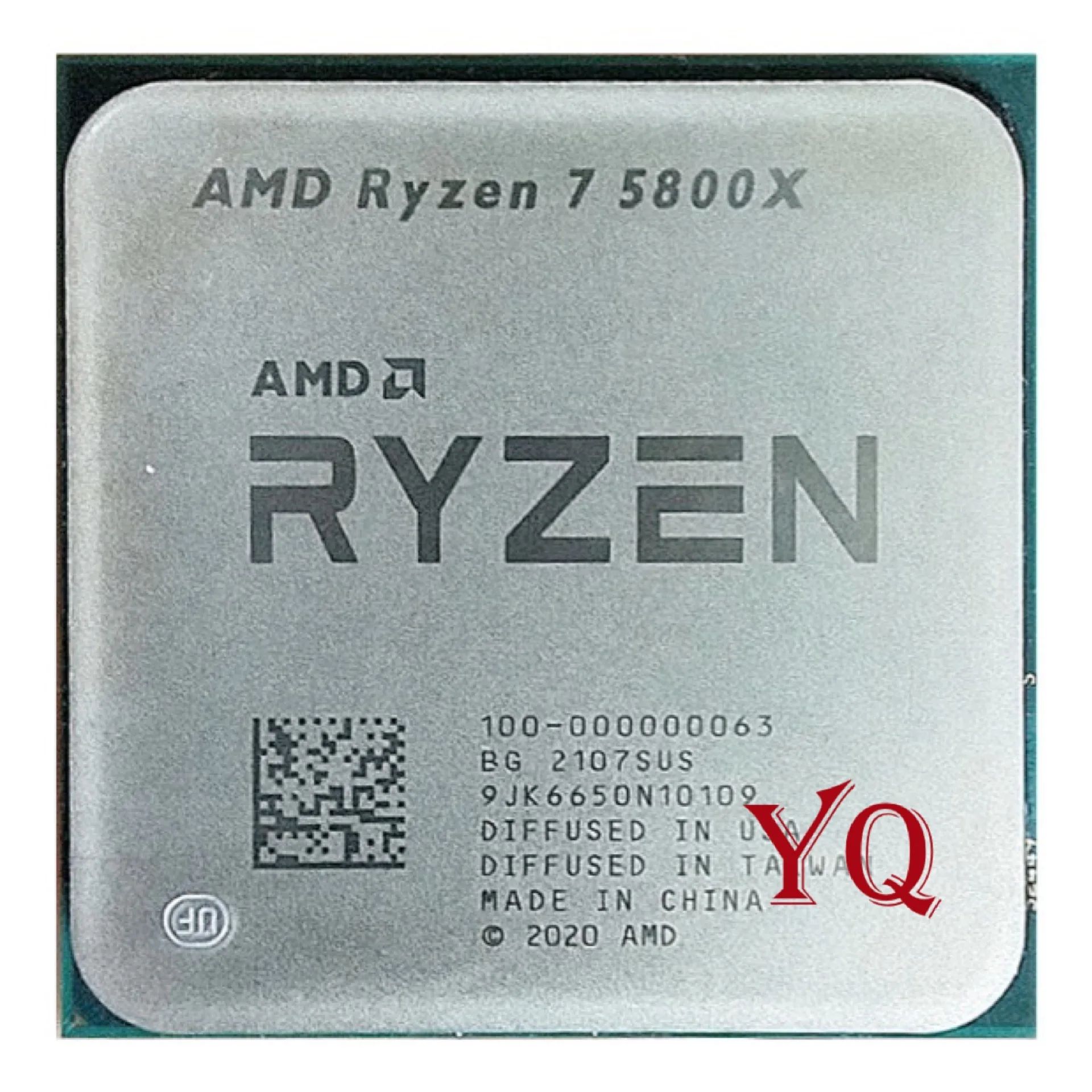 AMD Ryzen 7 5800X R7 5800X 3.8 GHz Eight-Core 16-Thread CPU Processor 7NM L3=32M 100-000000063 Socket AM4