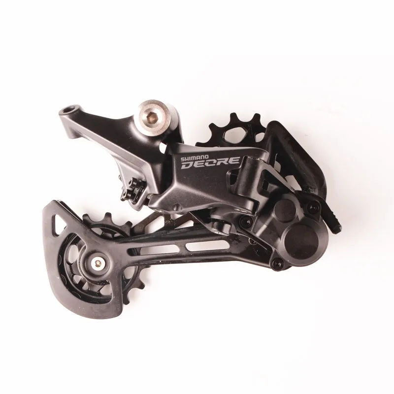Shimano Deore M4100 Mini-Gruppe 2 x 10 V/11 V Schalthebel RD-M4120 M5120 Schaltwerk mit langem Käfig für 10 s Mountainbike-Set – Detail 7
