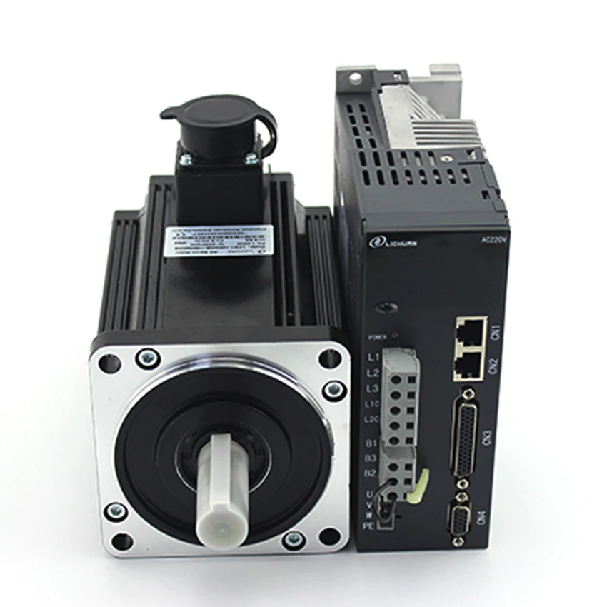 Imagem -02 - Servo Motor da C.a. de Lichuan 220v e Movimentação para Nema42 Quadro de 110 mm 1.5kw 3000rpm 5n.m com Impressora 3d do Cnc do Jogo do Cabo