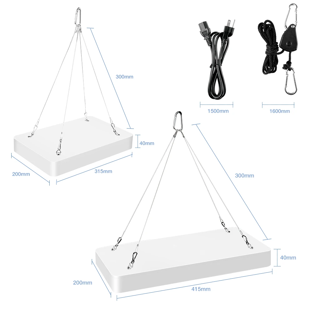 Imagem -04 - Painel de Luz Led à Prova Dágua Lâmpada Led para Cultivo em Estufas Internas 4000w 5000w Espectro Completo Fitolamp 220v Tomada ue