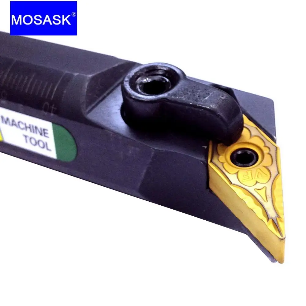 MOSASK MVQNL Cutter S20R-MVQNL16 Internal Holders CNC Lathe Arbor Inner Hole Boring Bar Machining Turning Tool