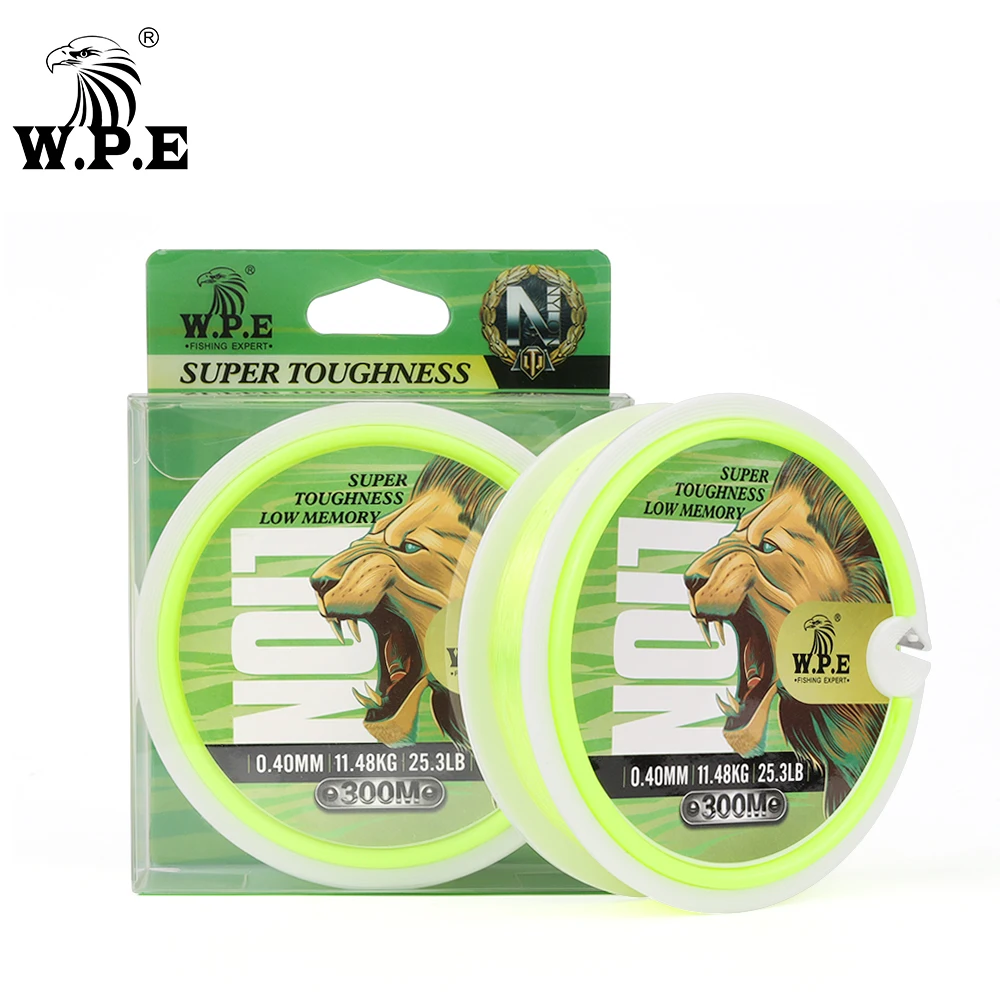 W.P.E Nylon Fishing Line 150m/300m/500m/1000m 0.20mm-0.50mm 7.0lb-37.1lb Strong Monofilament Fishing Line Fishing accessories