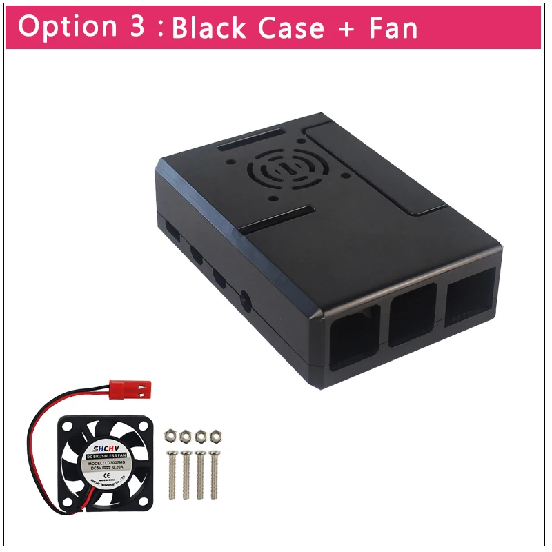 Variant: Black with Fan