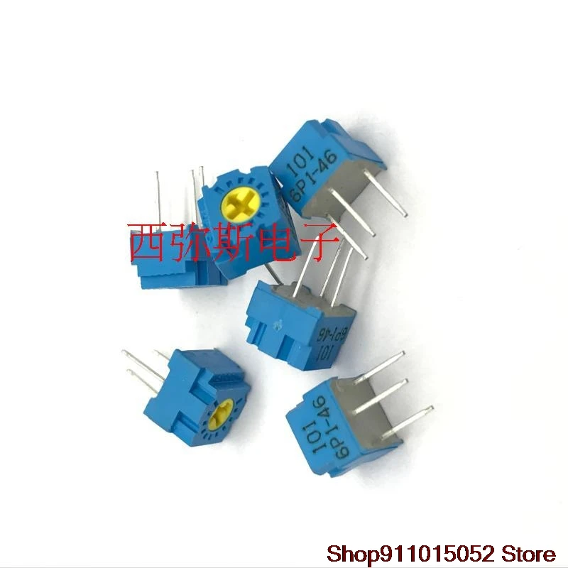 10PCS 100% original Japanese TOCOS single-turn precision adjustable resistance GF063P1-B101K 100 ohm potentiometer