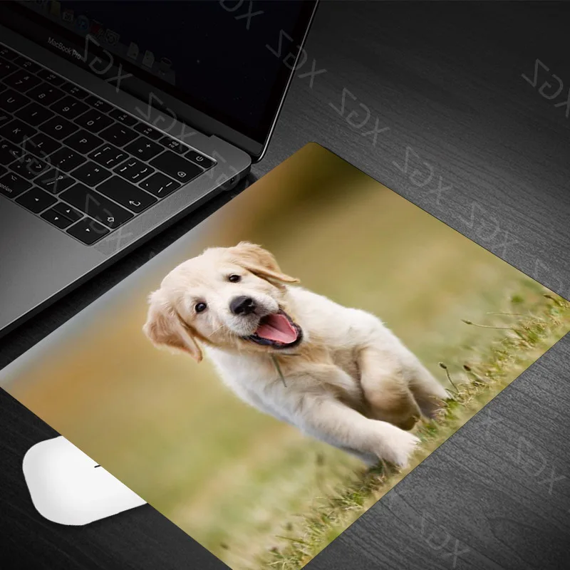 Yzuoan Cute Dog Game Mouse Pad Cool Computer Game Player Mouse Pad Desk Pad Durable Computer Desk Pad Big Promotion Desk Pad