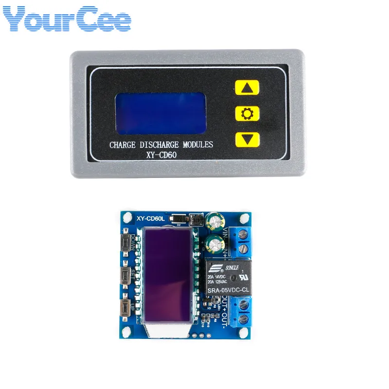 XY-CD60 XY-CD60L Lead-Acid Lithium Battery Charger Control Module Automatic Charging Overcharge Protection Board Switch