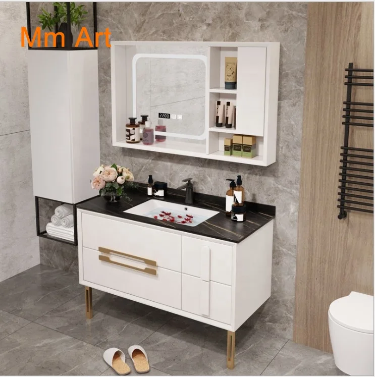 Wholesale  Philippines Project Acrylic Bathroom Set Modern Bathroom Vanity