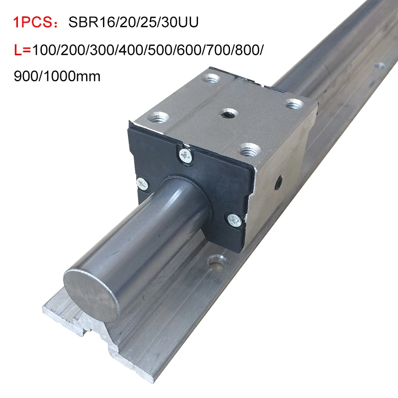 

Подшипник ползунка SBR SBR16UU SBR20UU SBR25UU SBR30UU SBR40UU Линейный шариковый подшипник движения Сиденье фрезерного станка с ЧПУ SBR Линейная направляющая