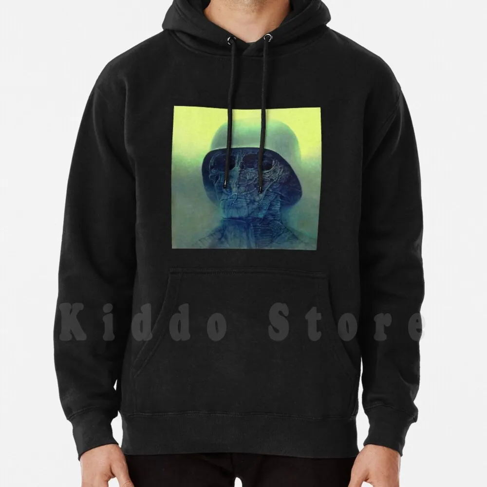 Untitled ( Soldier V1 ) , By Polish Painter Zdzis ? Aw Beksiński. Hoodie Long Sleeve Zdzislaw Beksinski Beksinski