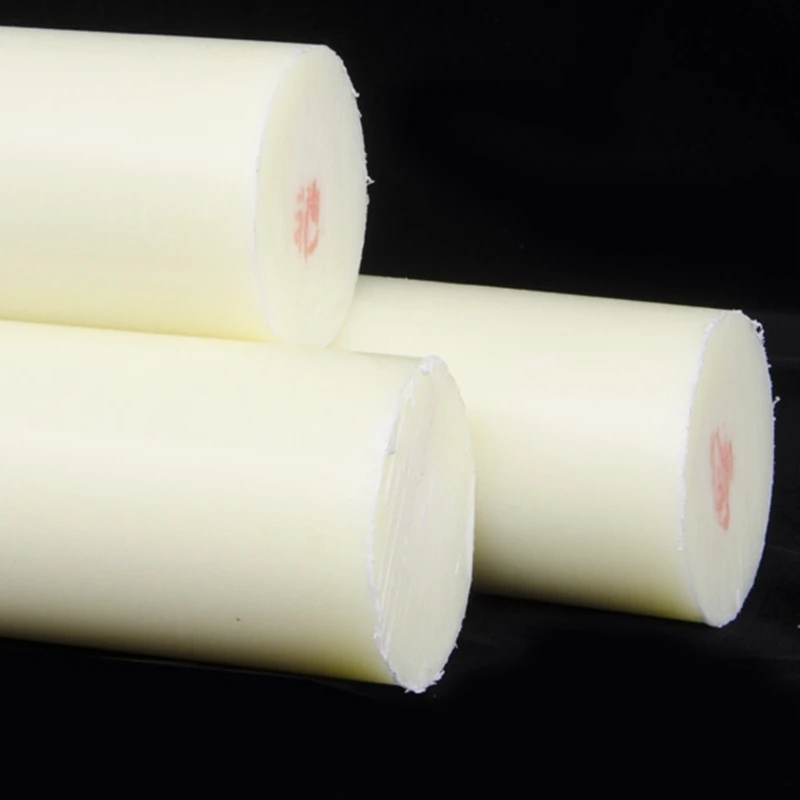 

100mm length PA6 PA66 nylon rods sticks cylinder polyamide rod stick 4-30mm Outer diameter White High Quality