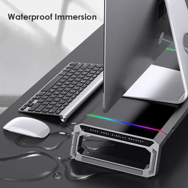 Imagem -06 - Suporte Rgb para Monitor de Computador Notebook Universal Usb 2.0 Ju01 21 Dropshipping