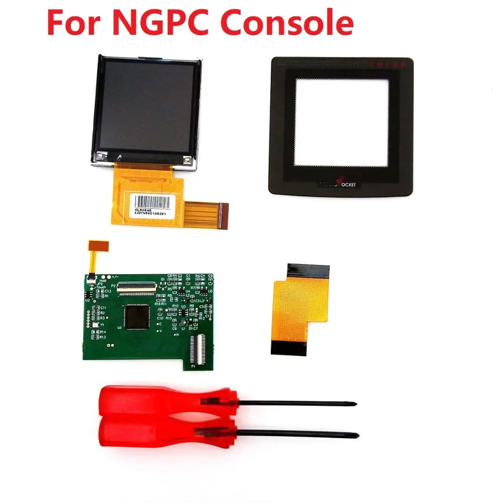 Back Light LCD For NGPC LCD Screen For Neo Geo Pocket Color Backlight LCD High Light Kits For SNK NGPC Console LCD Screen Light