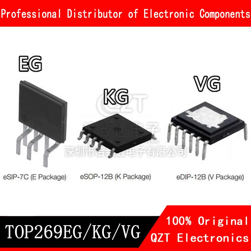 ESIP-7 TOP269EG SIP-7, TOP269E, TOP269KG, SOP-11, TOP269K, ESOP-11, TOP269VG, DIP-12, TOP269V, nuevo, original, 10 unids/lote, en Stock