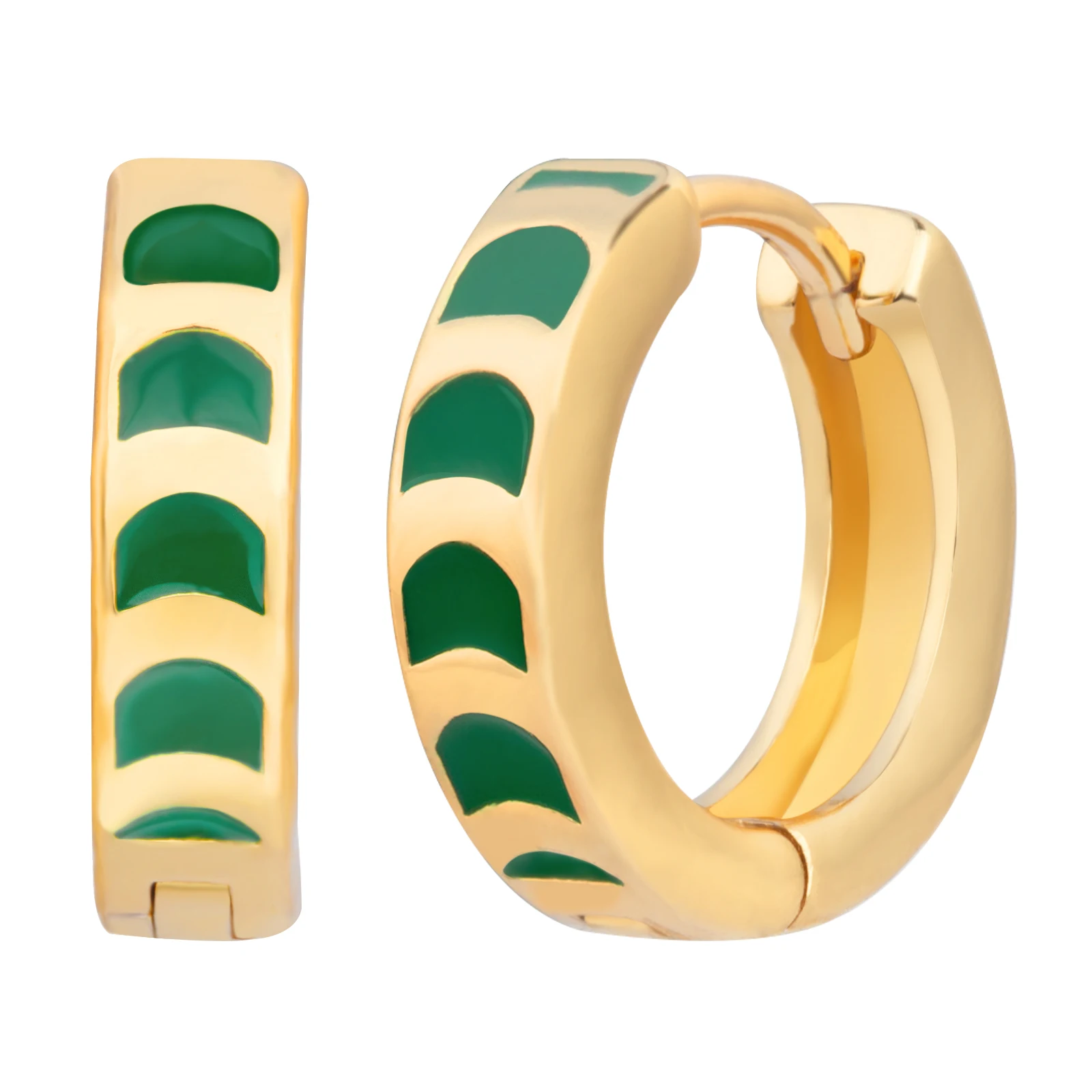 

Brass Huggie Small Hoop Earring Fashion Simple Arrows Shape Enamel Earrings For Women Girls Best Party Gifts 2022 New Arrival