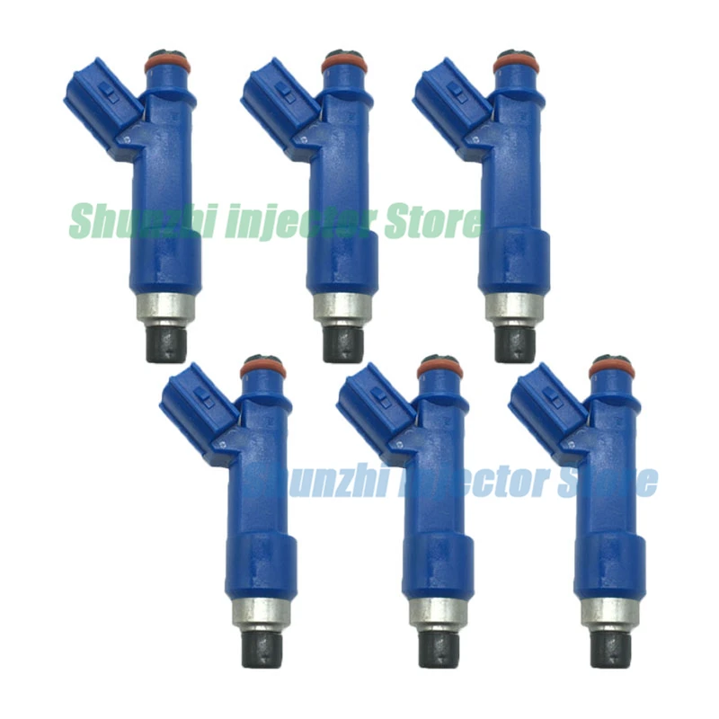 6pcs Fuel Injector Nozzle For Toyota Corolla Matrix Vibe FWD 1.8L 23250-0D050 232500D050 23209-0D050 232090D050