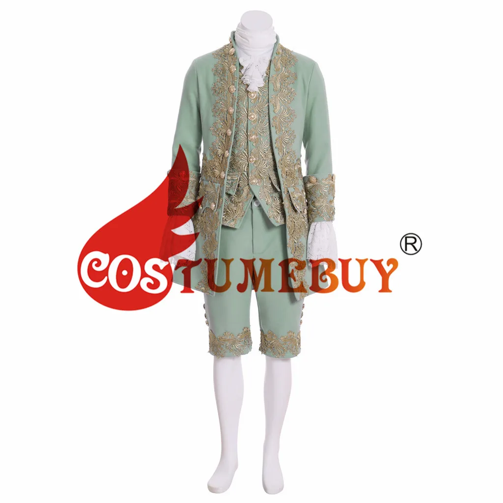 CostumeBuy Marie Antoinette Prince Cosplay Costume 18th Century British Mens Military Suit Adult Kids Rococo Aristocrat Suit L92