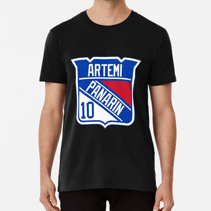 Artemi Panarin Rangers Logo T Shirt Artemi Panarin Panarin Artemi Ranger New York Ny Nyr 72 Free Agent Hockey