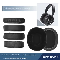 Earsoft Replacement Ear Pads Cushions for Bluedio T7 T6 T6S T6C Headphones Earphones Earmuff Case Sleeve Accessories