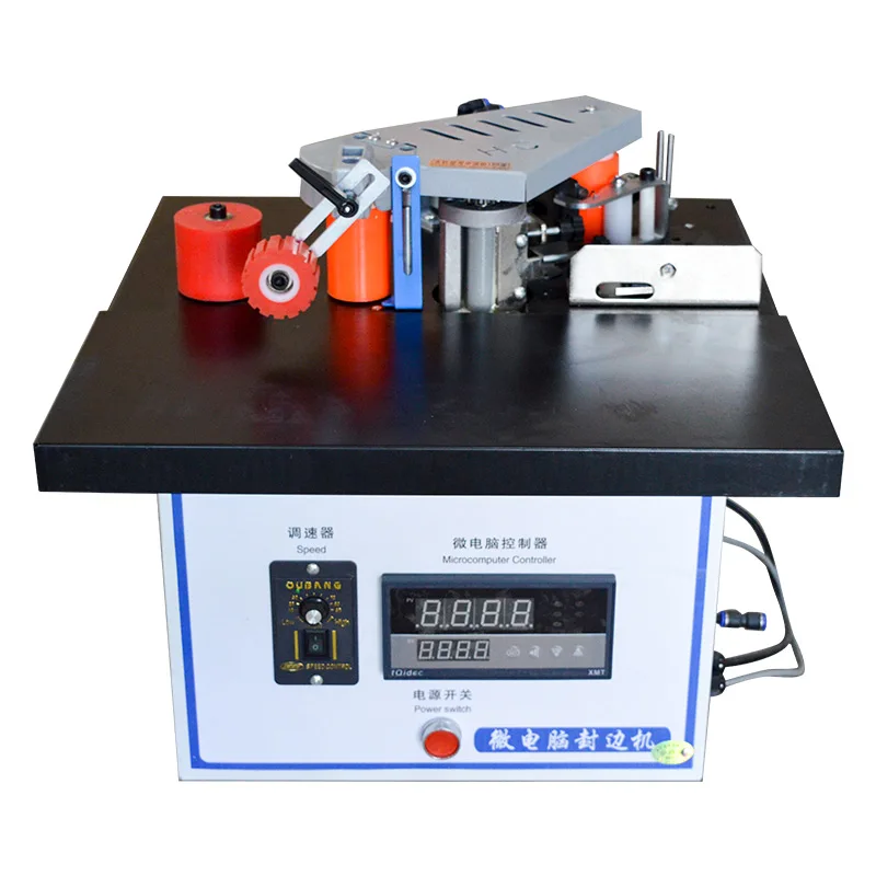 Automatic strip break edge banding Machine wood pvc cut itseld woodworking edge bander Microcomputer automatic tape breaking