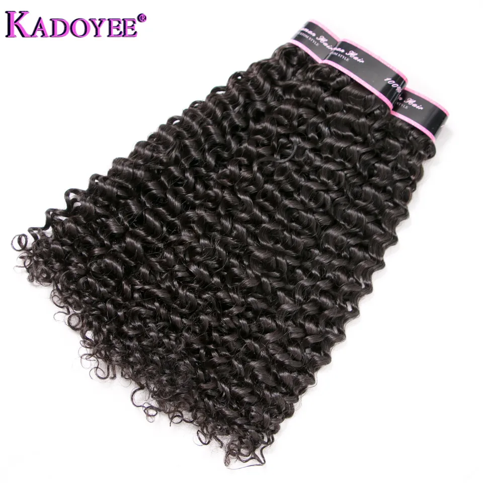 Kinky encaracolado feixes de cabelo humano ombre cor 3 pacotes/4 pacotes 10-26 "relação média extensões de cabelo remy brasileiro para preto